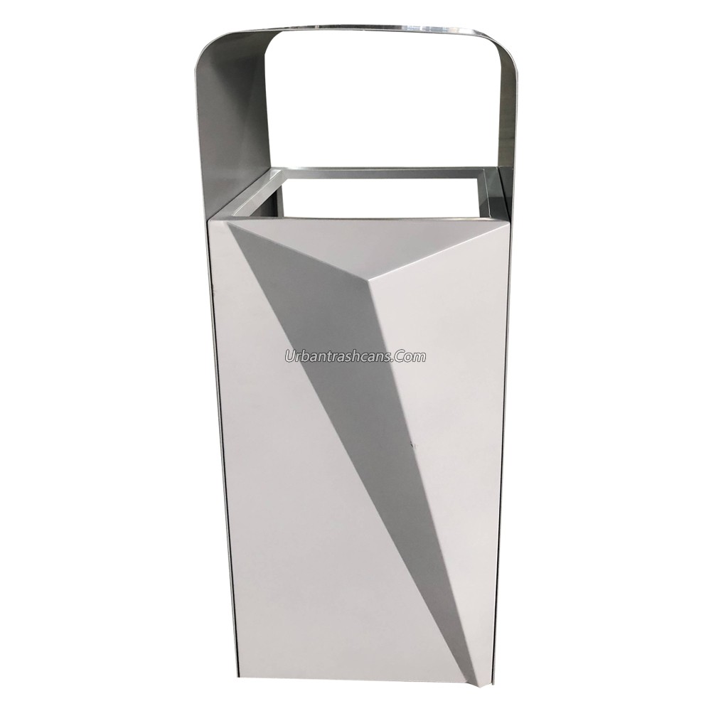  TB-M-042 Metal trash can / trash bin