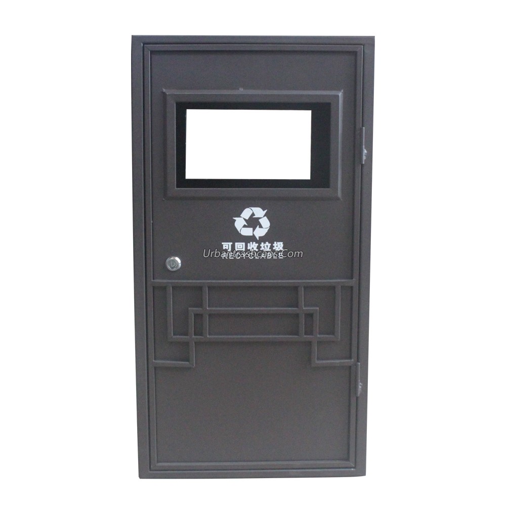  TB-M-059 Metal trash can / trash bin