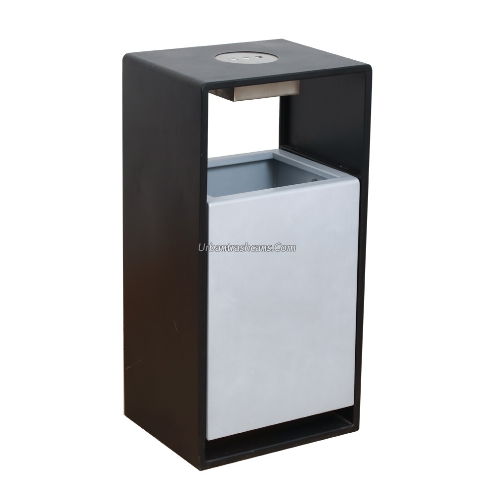 TB-M-065 Metal trash can / trash bin