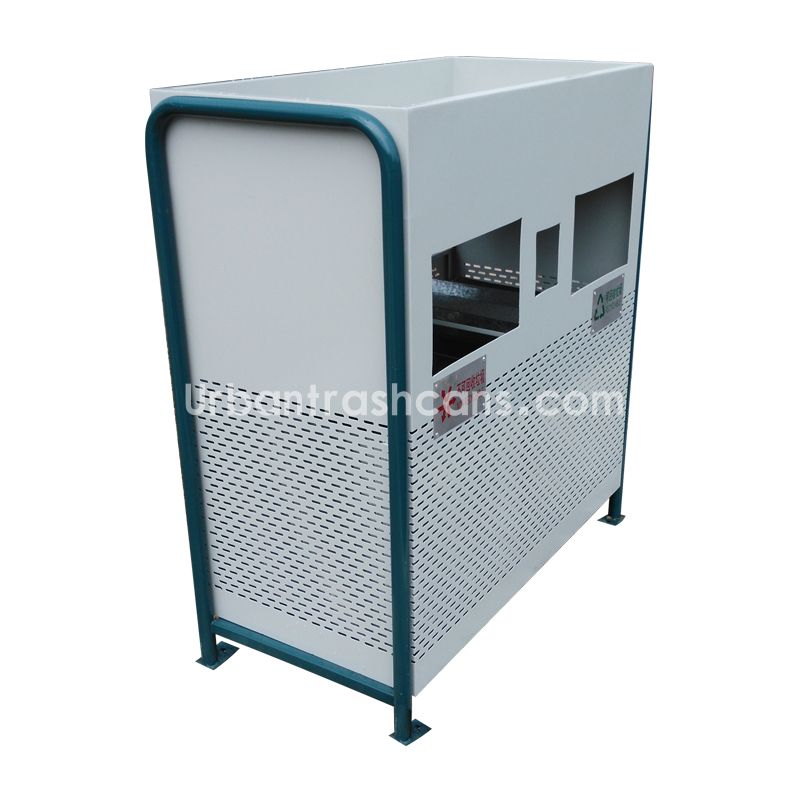 TB-M-133 Metal trash can / trash bin