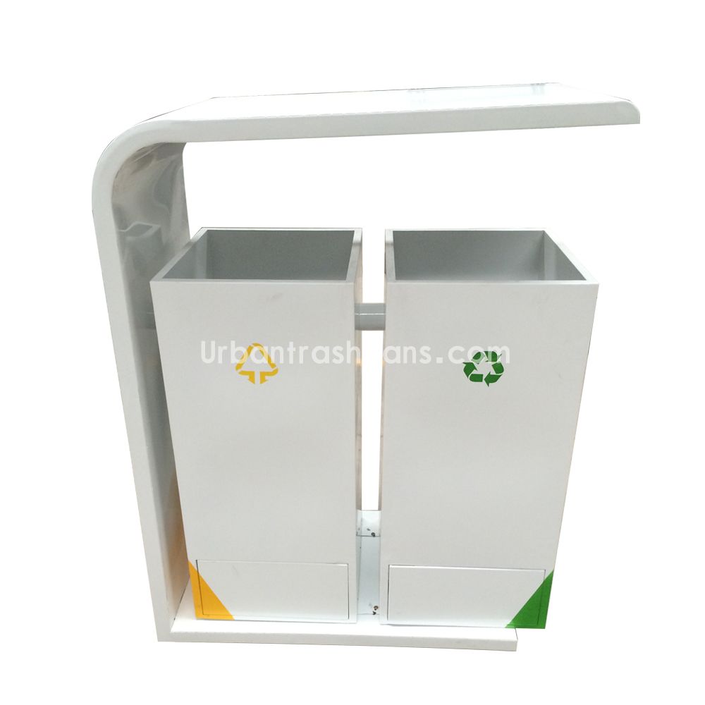 TB-M-141 Metal trash can / trash bin