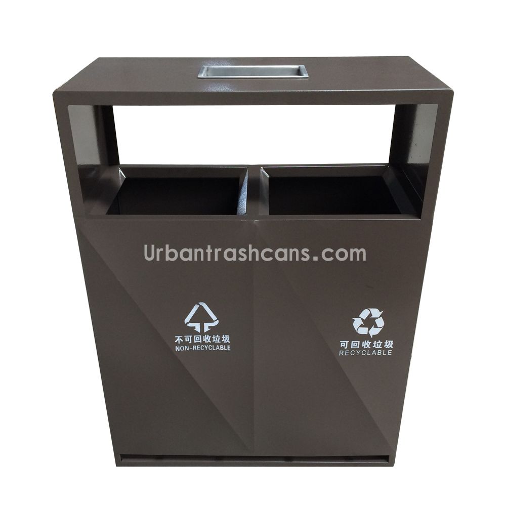 TB-M-147 Metal trash can / trash bin