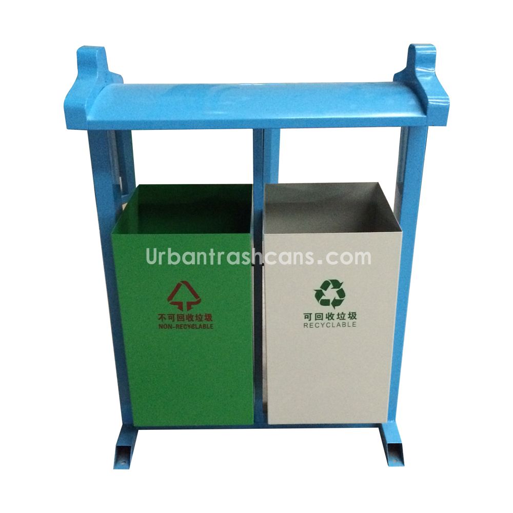 TB-M-148 Metal trash can / trash bin