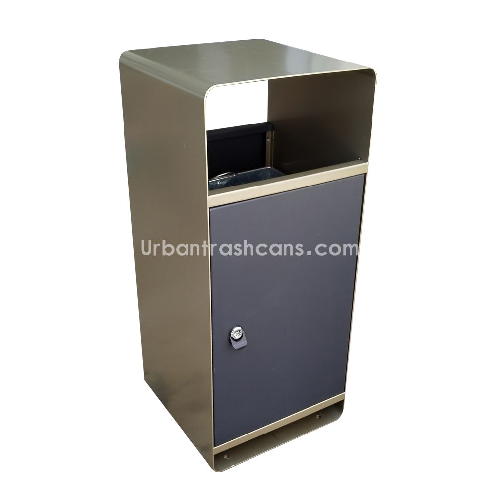  TB-M-175 Metal trash can / trash bin