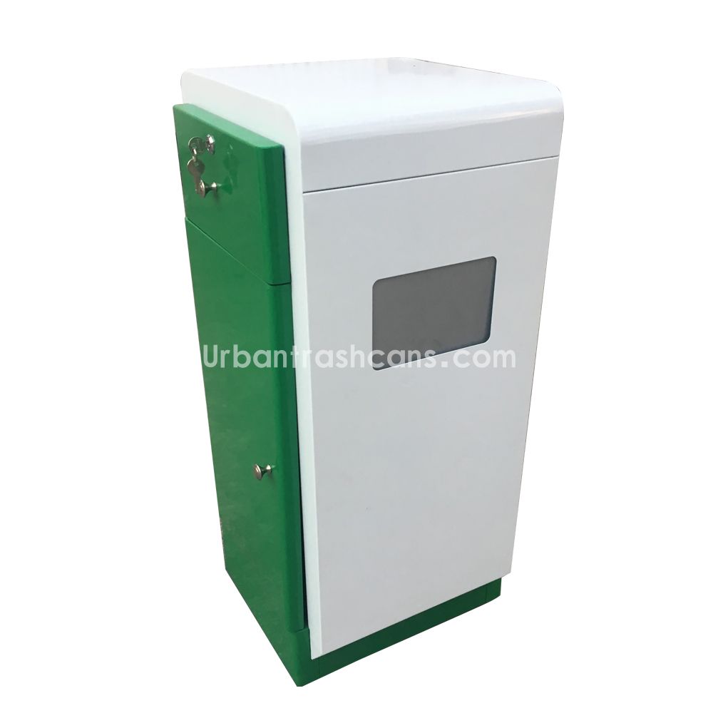 TB-M-181 Metal trash can / trash bin