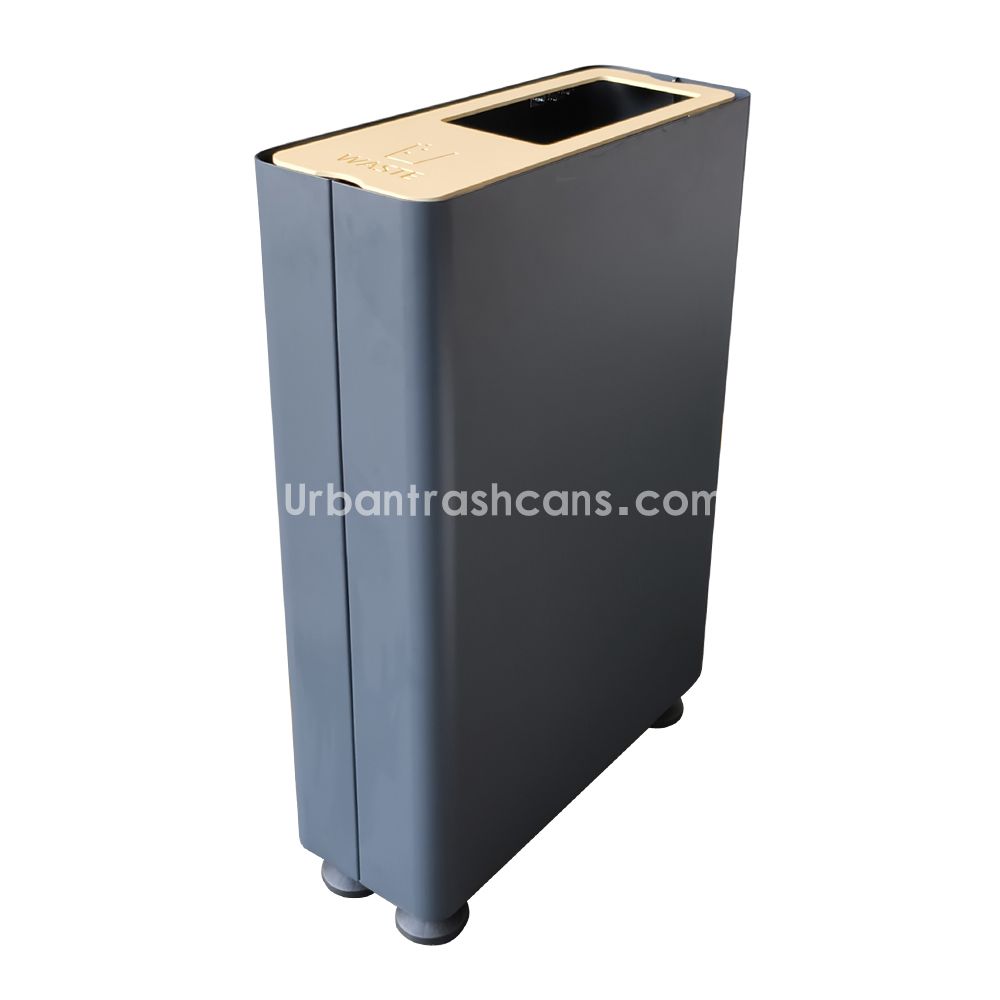 TB-M-184 Metal trash can / trash bin