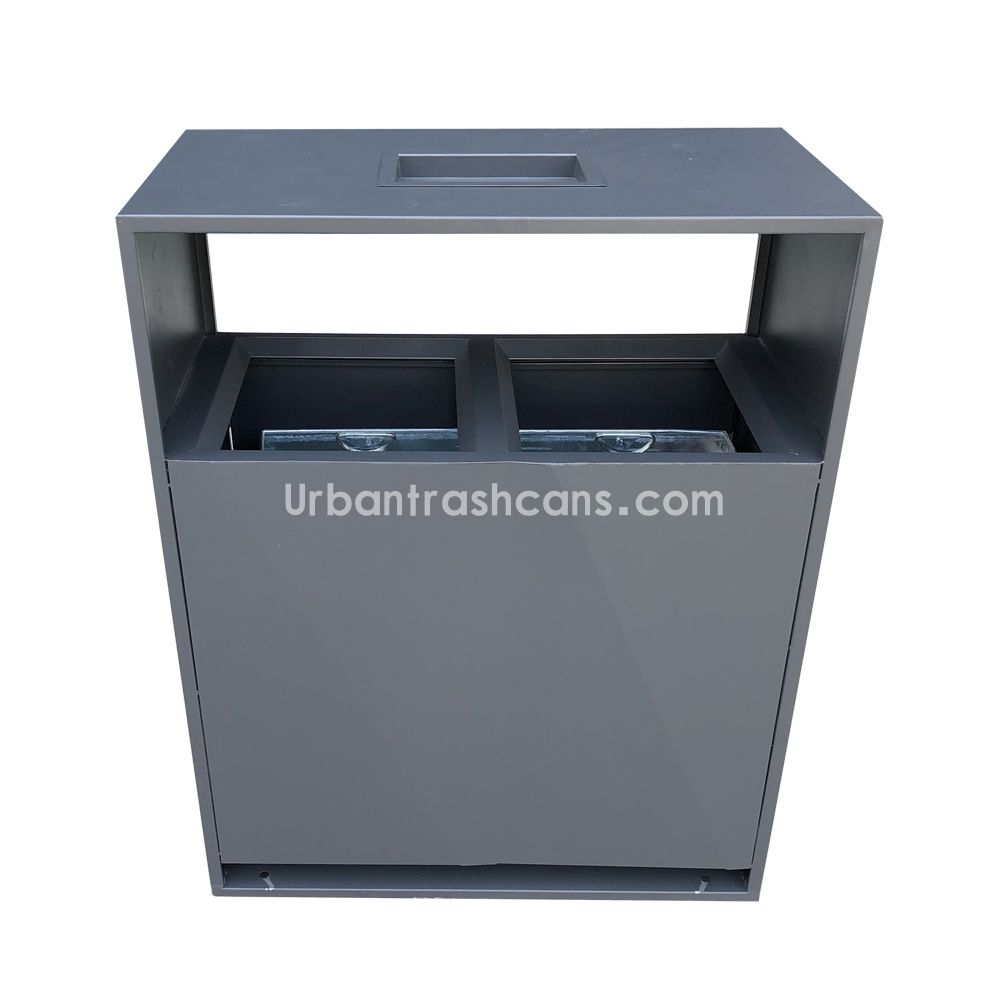 TB-M-190 Metal trash can / trash bin