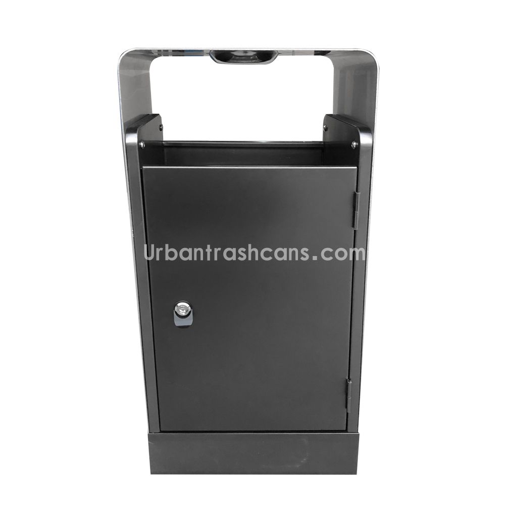 TB-M-192 Metal trash can / trash bin