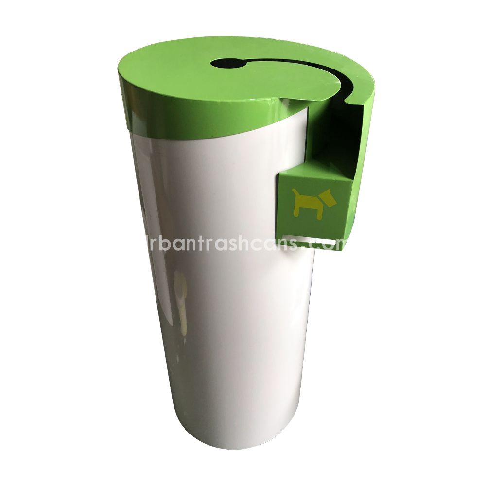 TB-M-194 Metal trash can / trash bin