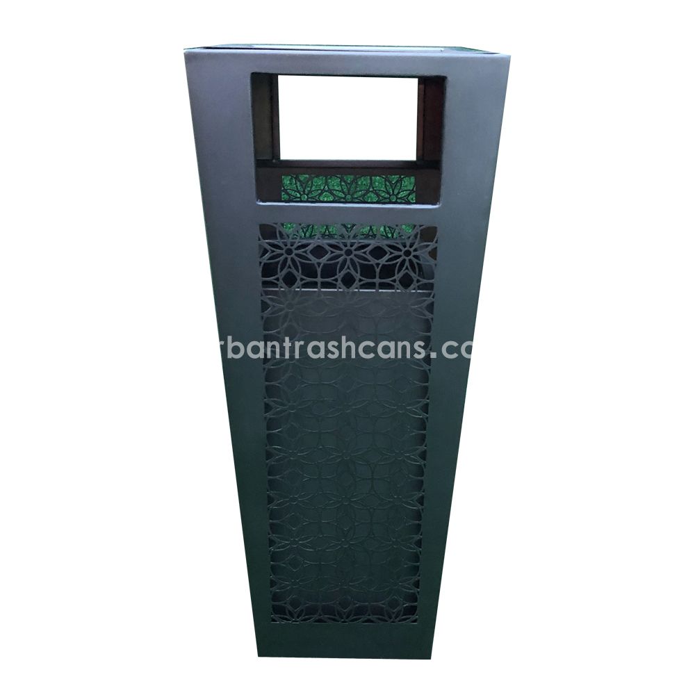  TB-M-196 Metal trash can / trash bin