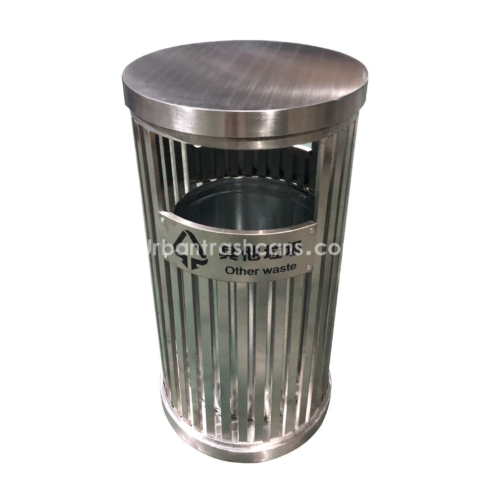  TB-M-199 Metal trash can / trash bin