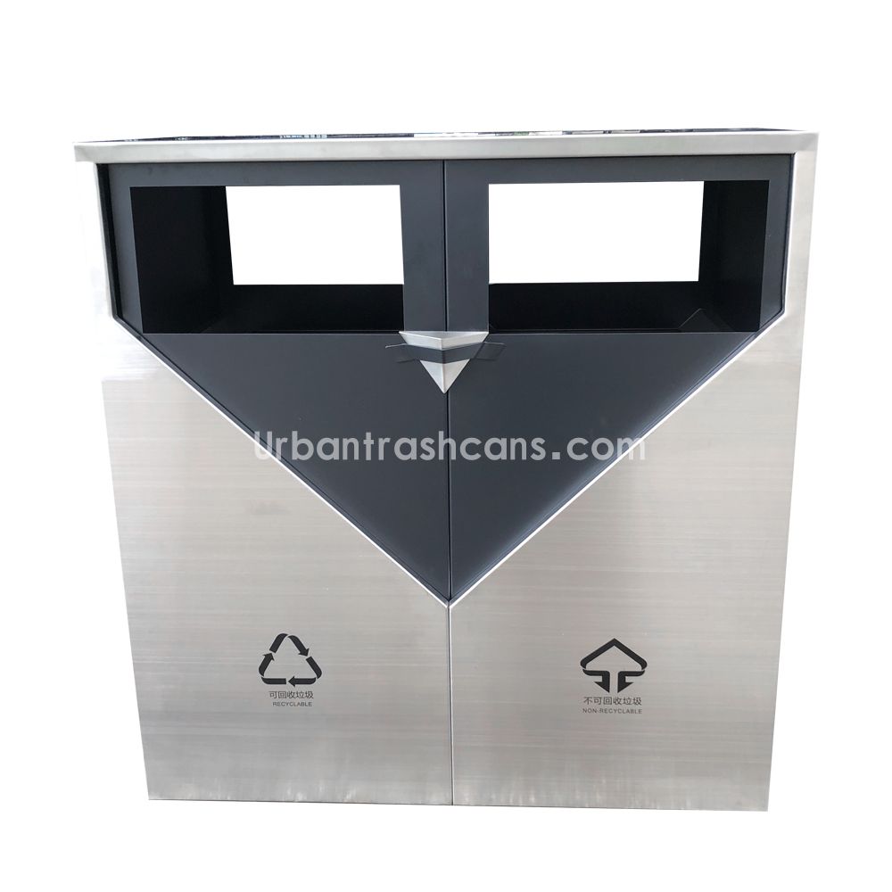TB-M-212 Metal trash can / tra