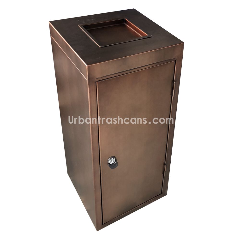  TB-M-201 Metal trash can / trash bin