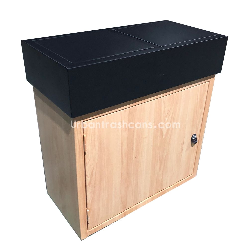  TB-M-202 Metal trash can / trash bin